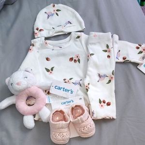 Newborn Baby Girl 5 Piece Set